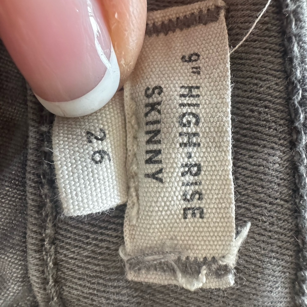 Madewell jeans: Moving Sale on High Rise Skinny Jeans